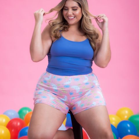 Pijama anatómica de mujer.