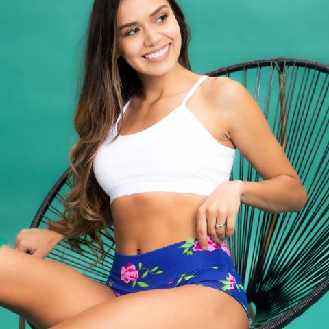 Blumer pretina alta.