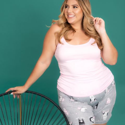 Pijama corta de mujer.